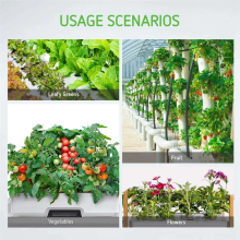 15 Pack 4 Inch Net Cups Slotted Plant Net Pot Bucket Basket