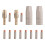 14Pcs European Airless Gas Protection Machine Protective Sleeve 2