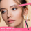150 Pieces Mini Eyebrow Brush with Cap Brow Lamination Brush 3
