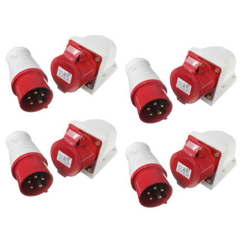 Famatel Utikač, 32A/380÷415, 5 Polni (3P+N+E), IP44 - 13303
