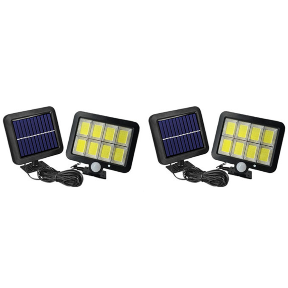 160 COB Solar Powered Light Outdoor Motion Sensor Sunlight Wall Lamp-image-OPC-PJ2WFG5-NEW