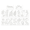 16 Pieces Leaves Stencil Reusable Sheet Painting Stencil Wall Stencil 2
