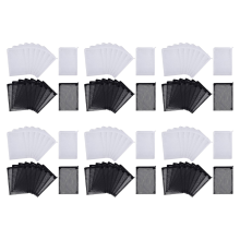 16 PCS Aquarium Mesh Filter Bags, with Zipper (for Carbon),Bio Balls