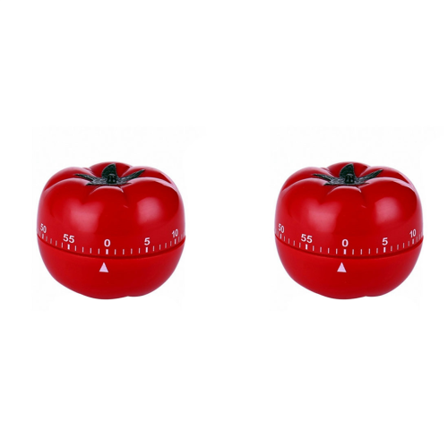 1-60min 360Degree Kitchen Practical Tomato Mechanical Countdown Timer