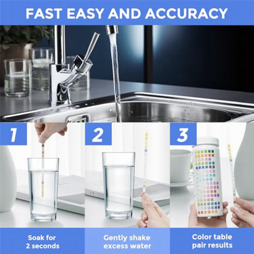 16-in-1 Water Test Strips, Drinking Water Test Kit 2