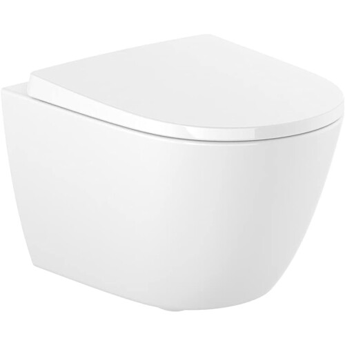 A801E22001 Supralit Collection Ona White Seat and Lid 1