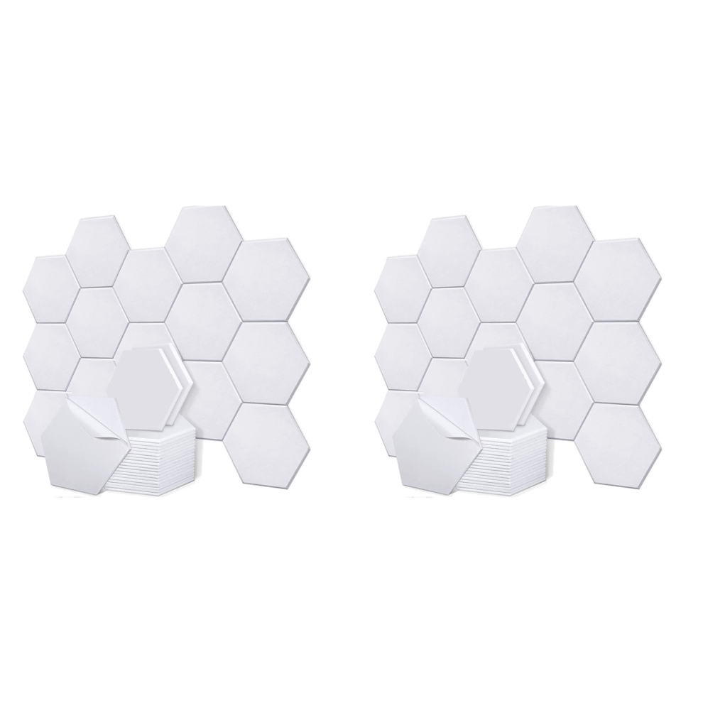 18 Pack Self-Adhesive Acoustic Panels Soundproof Panels 12X10x0.4inch 4713408136726