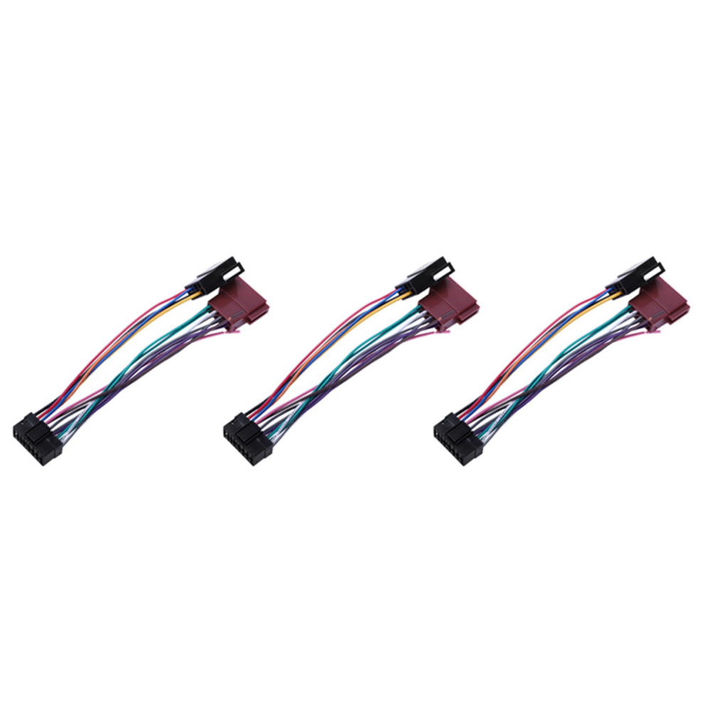16Pin Car Stereo Harness For Radio Connector Sksy16-21 + Iso 4713408148170