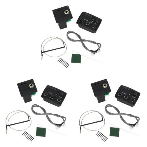 -17A Acoustic Guitar EQ Preamp with Digital Procedding Tuner