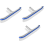 18 Inch Swimming Pool Cleaning Pole Brush Head Replacement Brush,Blue 1