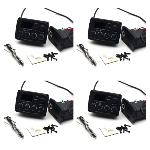 -17B Acoustic Guitar EQ Preamp with Digital Procedding Tuner 1