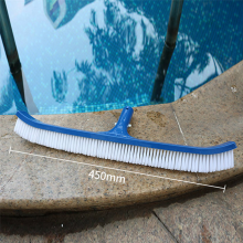 18 Inch Blue Swimming Pool Brush Handle Clean Brush Pool Wall Brush
