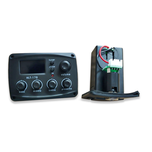-17B Acoustic Guitar EQ Preamp with Digital Procedding Tuner