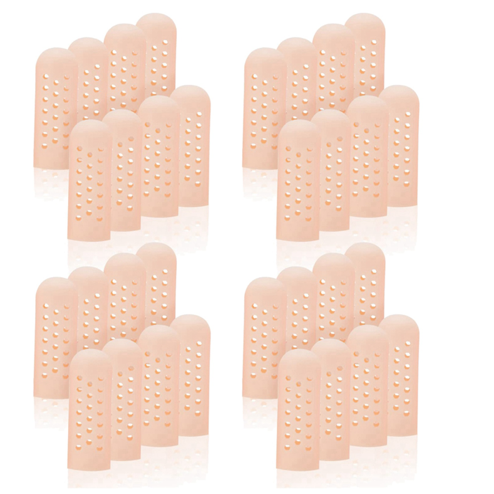 16Pcs Finger Protectors, Finger Sleeves Support for Finger Cracking