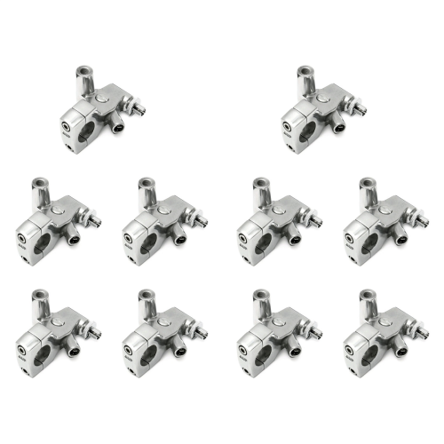 1inch Clutch Lever Mount Holder for Shadow 600 VT750 Silver 2