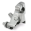 1inch Clutch Lever Mount Holder for Shadow 600 VT750 Silver 6