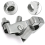1inch Clutch Lever Mount Holder for Shadow 600 VT750 Silver 1
