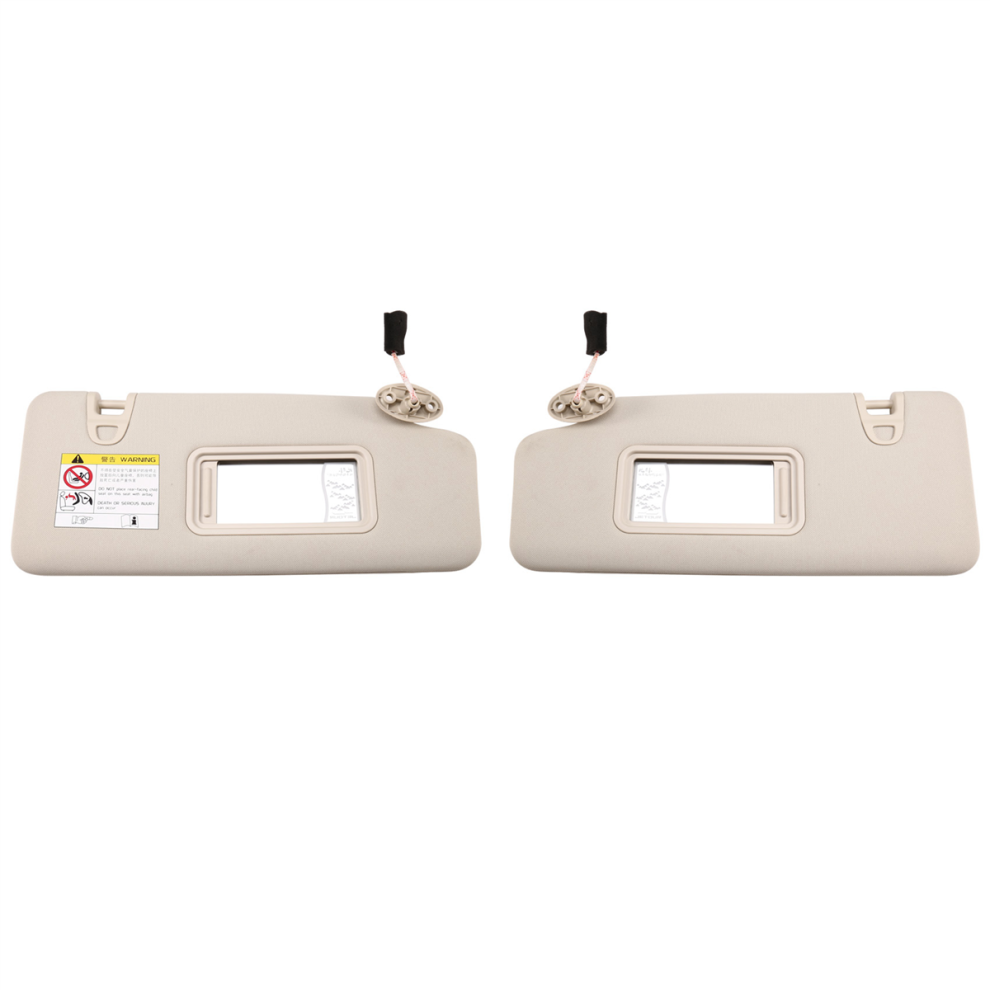 1Pair Car Sun Visor Inside Sunshade For Jetour X90 Gray 4713408138966