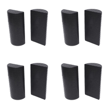 1Pair 30cm Half Round Foam Roller for Yoga Pilates Fitness Equipment