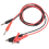 1M Long Alligator Clip to Banana Plug Test Cable Pair for Multimeter 2