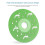 1Pcs 4inch/100mm Super Thin Cutting Disc for Porcelain Glass 3
