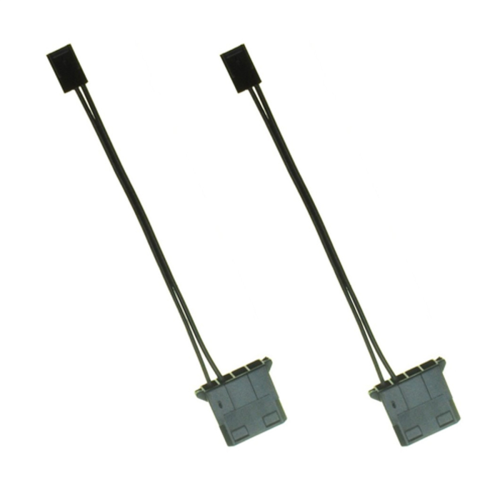 1Pcs IDE to 3 Pin Fan Power Cable PC Cooling Convertor Cable