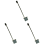 1Pcs IDE to 3 Pin Fan Power Cable PC Cooling Convertor Cable 1