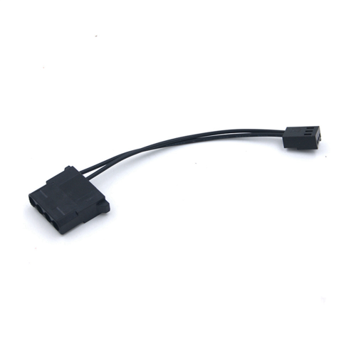 1Pcs IDE to 3 Pin Fan Power Cable PC Cooling Convertor Cable 2