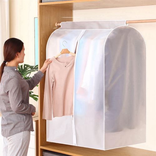 1PCS Dust Cover Clothes Hanging Bag Enclosed B 1