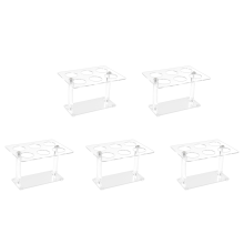 1Pcs Cone Holder, Clear Acrylic Ice Cream Cone Holder, (6 Holes)