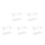1Pcs Cone Holder, Clear Acrylic Ice Cream Cone Holder, (6 Holes) 1