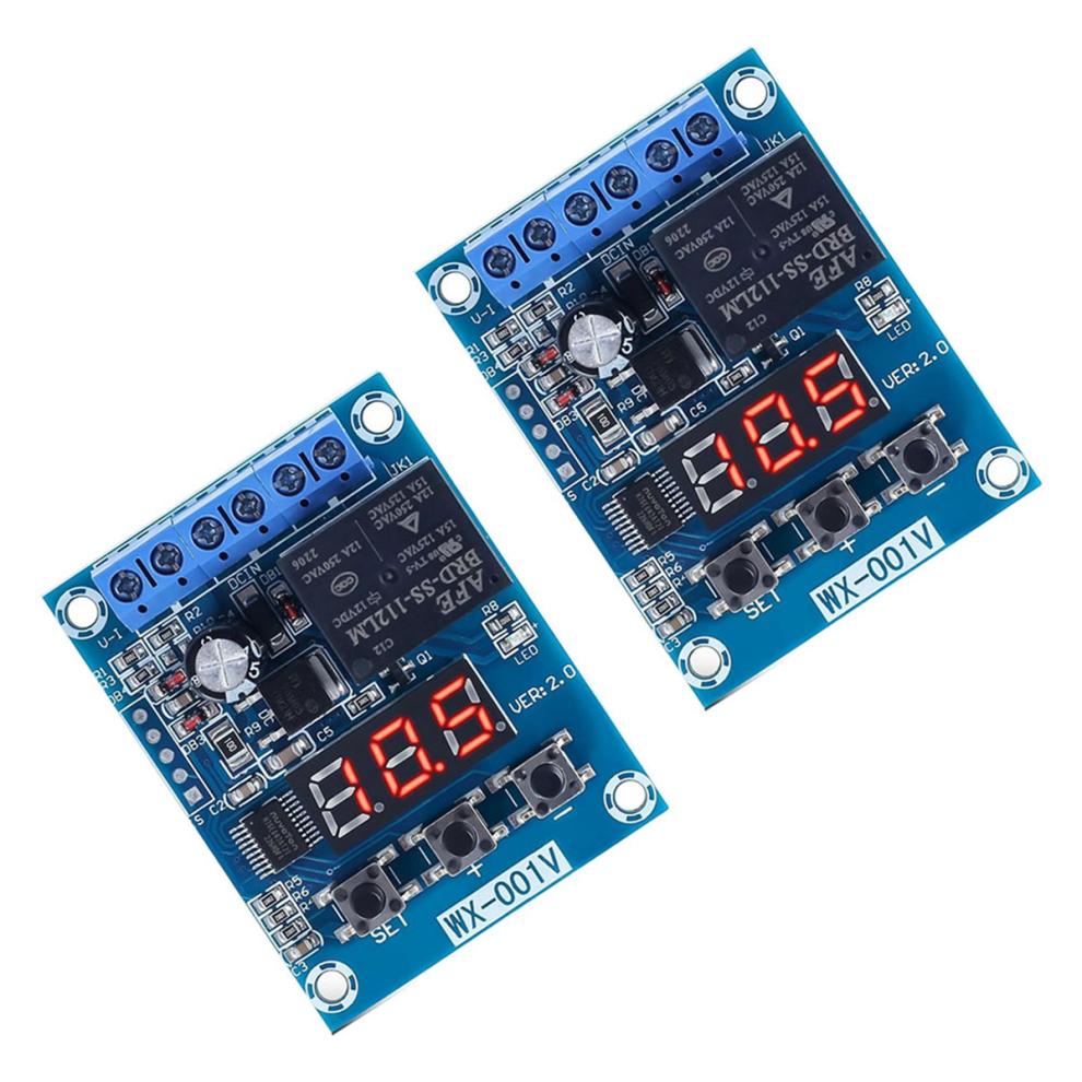 1Pcs Low Voltage Cutoff, Battery Voltage Monitor Module Dc 12V 4713408163296