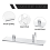 1Pcs Knife Display Stand, Knife Holder for Home Decor (Clear Base) 4