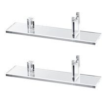 1Pcs Knife Display Stand, Knife Holder for Home Decor (Clear Base)