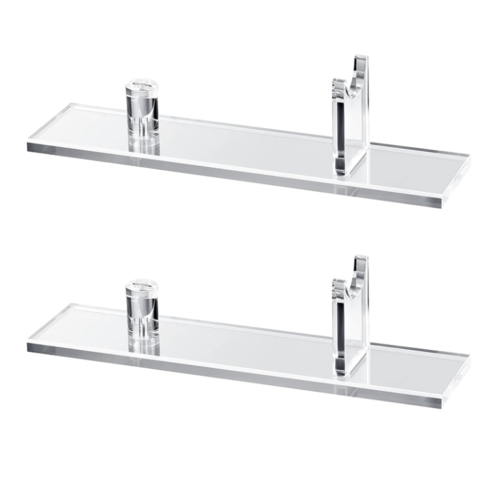 1Pcs Knife Display Stand, Knife Holder for Home Decor (Clear Base)