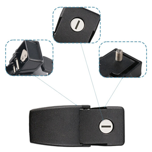 1Set Car Engine Lock Hood Latch Catch Cover with Keys for 1