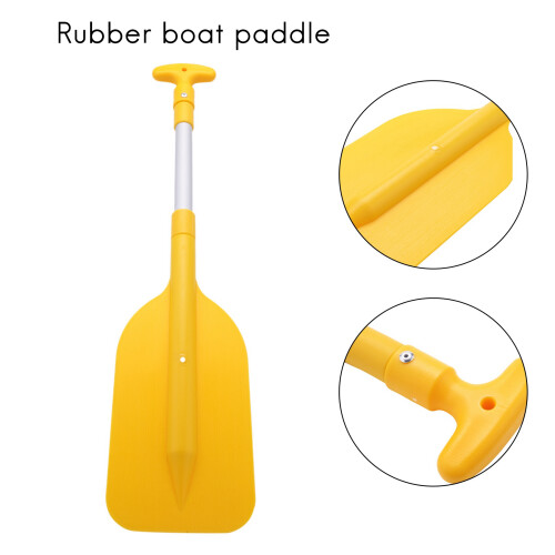 1Pcs Telescopic Paddle Adjustable Aluminum Alloy Oar 2