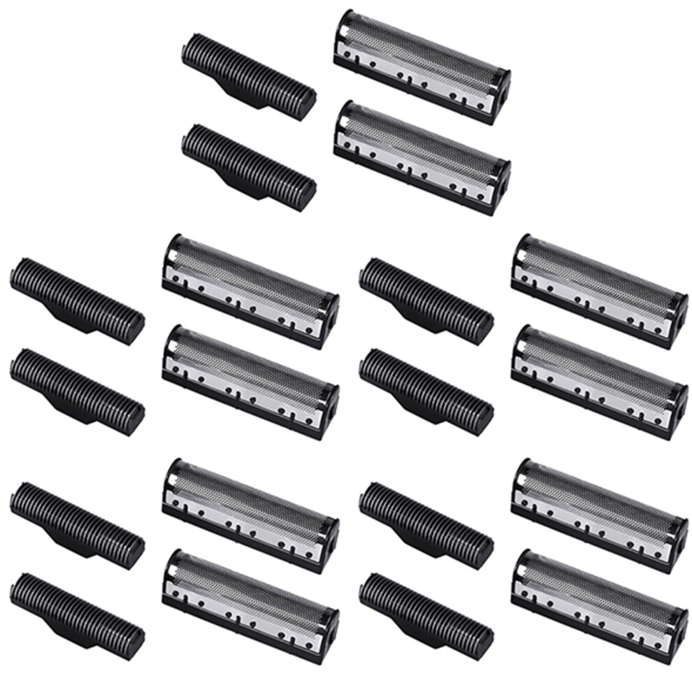 Silver 1Set Clipper Blade For Km-1102 Clipper Shaver Parts Net