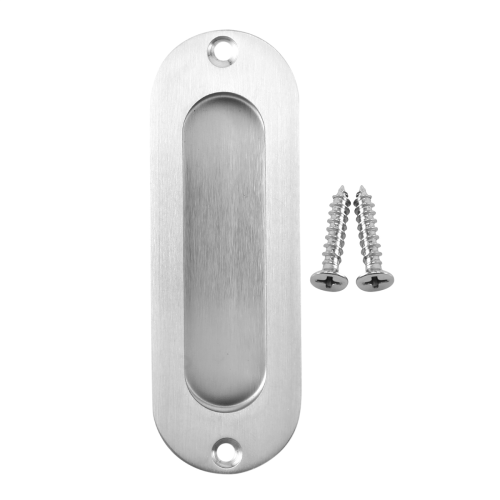1pcs Rectangular Face Fix Recessed Door Pull Handle Stainless Steel 2