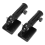 2 in 1 Flagpole Heavy Duty Weather Wind (Black) 4