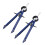 2 Pack Drafting Compass with Lock Math Bow Compass Drawing Metal 3