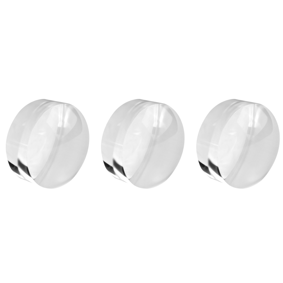 2 inch Magnifying Dome 8X Magnifier Clear Reading Aid Easy to Glide