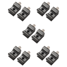 2 Pack Cold Shoe Bracket Adjustable Metal Cold Shoe Adapter Mount
