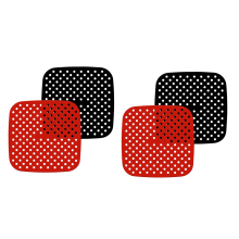 2 Pack Air Fryer Liners, Silicone Air Fryer Basket Mats,7.5 Inch