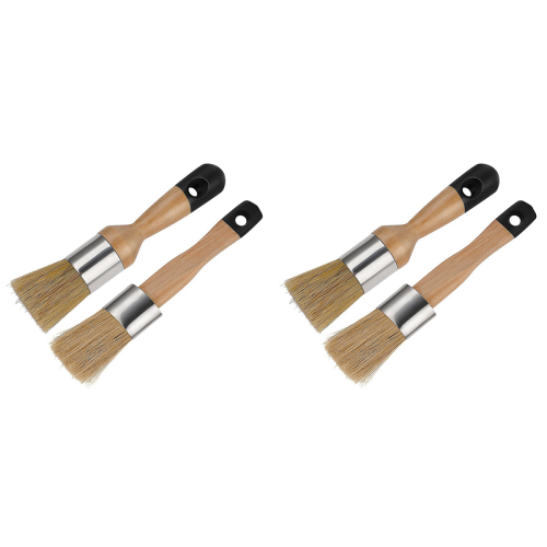 2 Pack Chalk Paint Brush, Chalk and Wax Paint Brush Chalk Paint Tool