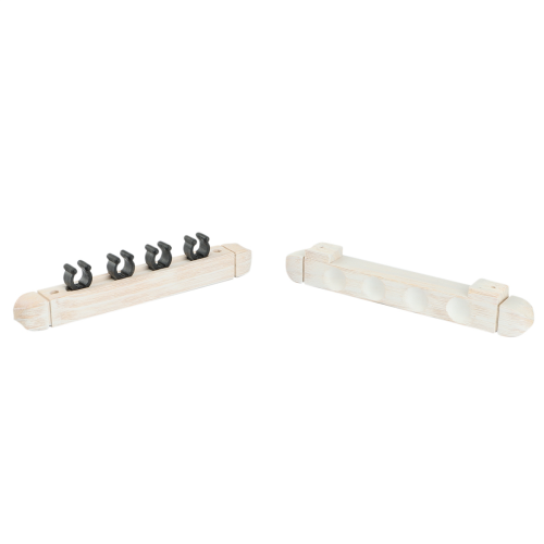 2 Pair Pool Cue Rack, Billiard Stick Holder, Pool Table Rods Clip 2