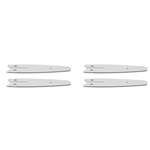 2 Pcs 4 Inch Mini Chainsaw Guide Plate Guide Bar for 4 Inch Electric