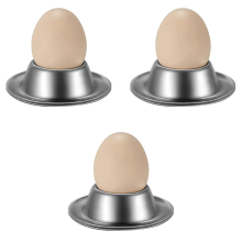 2 Pack,Stainless Steel Egg Cups for Hard Boiled Egg,Kitchen Display