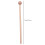 2 Pair Wood Mallets Percussion Sticks for Energy Chime, Xylophone 4