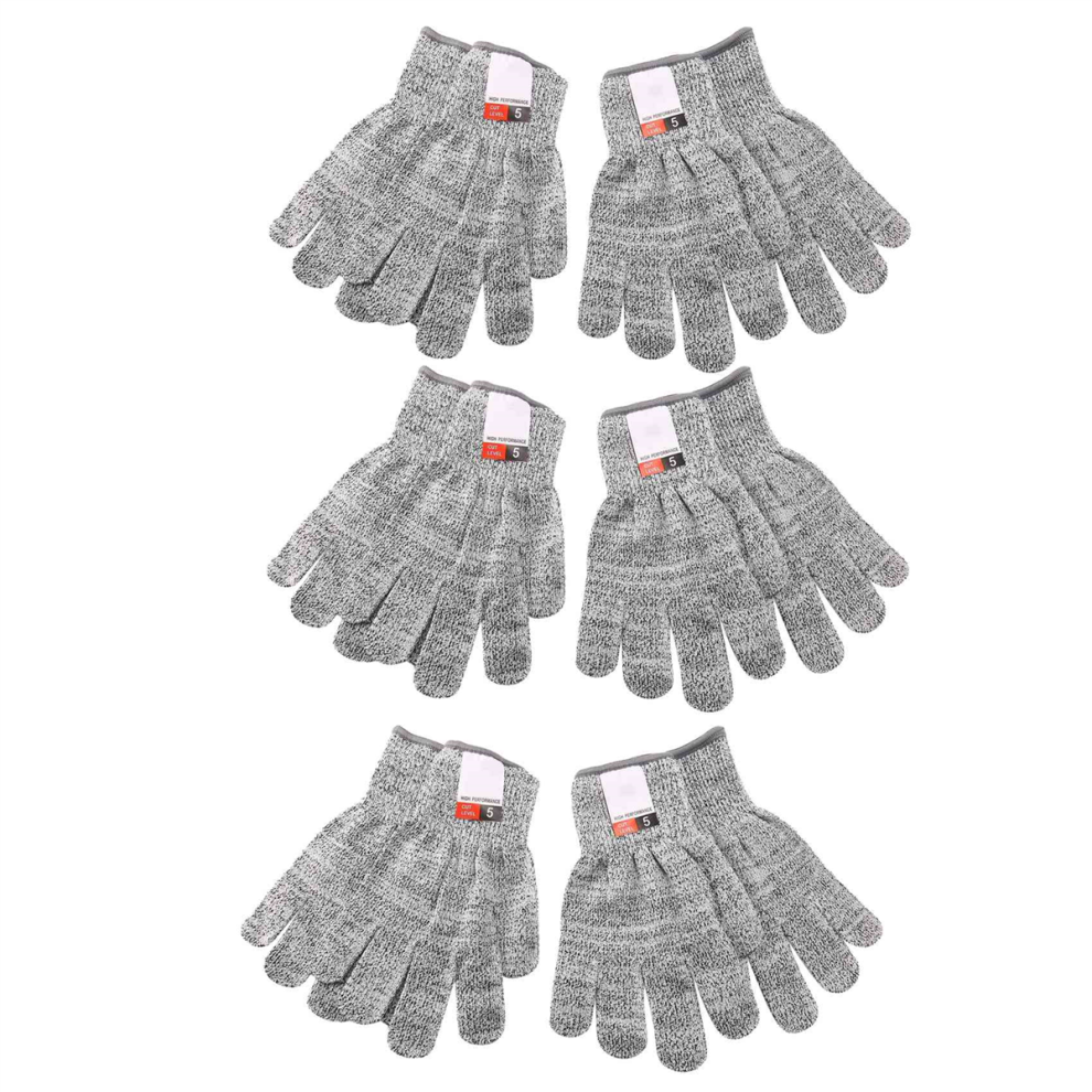 2 Pairs Cut Gloves Food Grade Level 5 ,For Oyster (Medium) 4713272680837